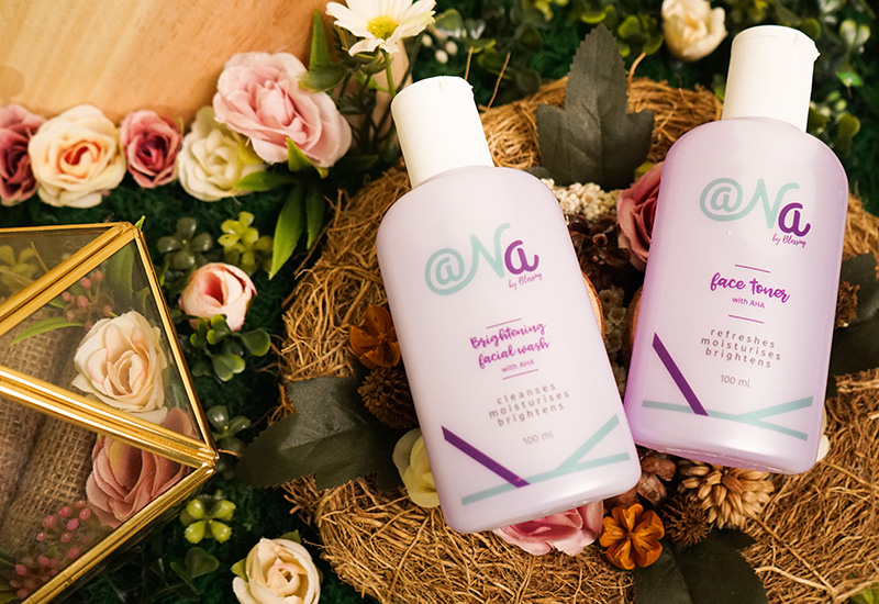 Facial wash Brightening with AHA