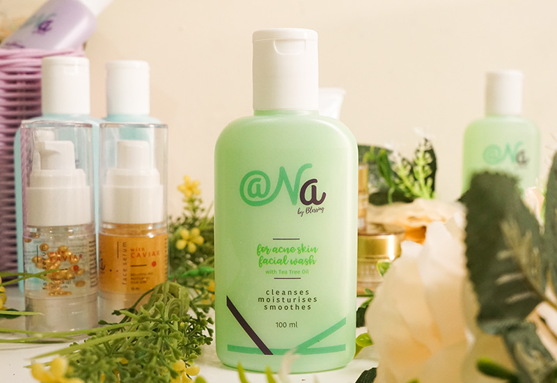 Facial wash for acne skin with Tea Tree Oil